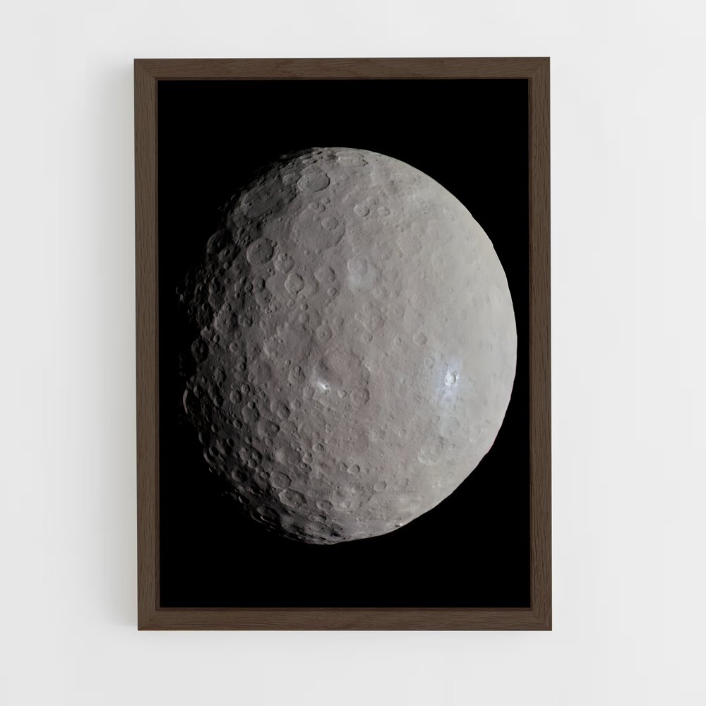 Poster Lune Mystérieuse – affiche Système solaire (vue 5)